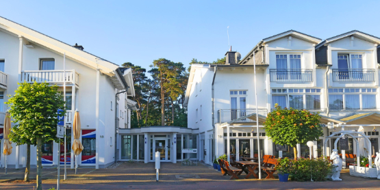 Hotel Strandallee im Ostseebad Baabe Urlaub in der Strandallee